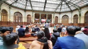 অনুষ্ঠানে অভ্যাগতদের একাংশ